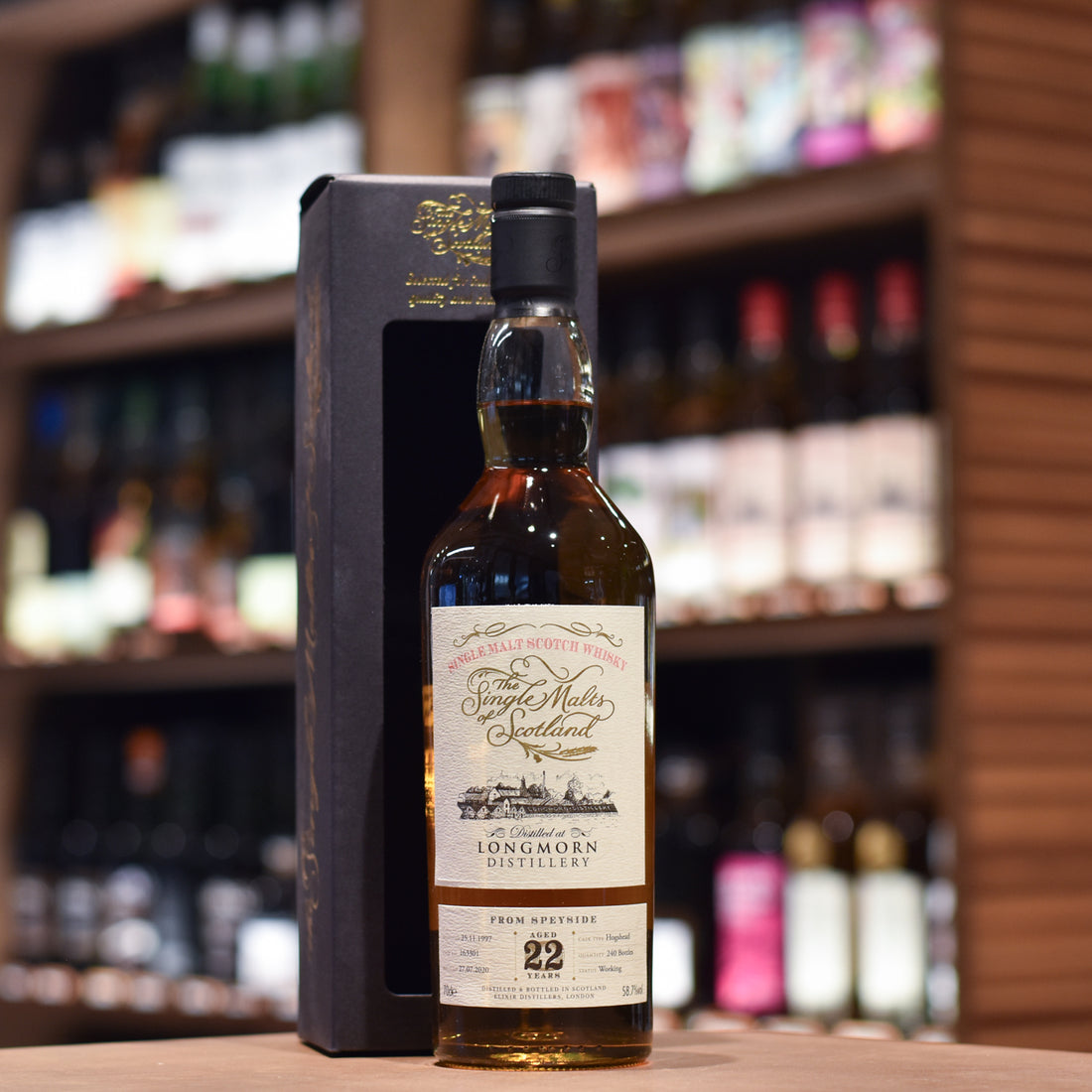 Single Malts of Scotland - Longmorn 22 Year Old 1997 Cask 163301