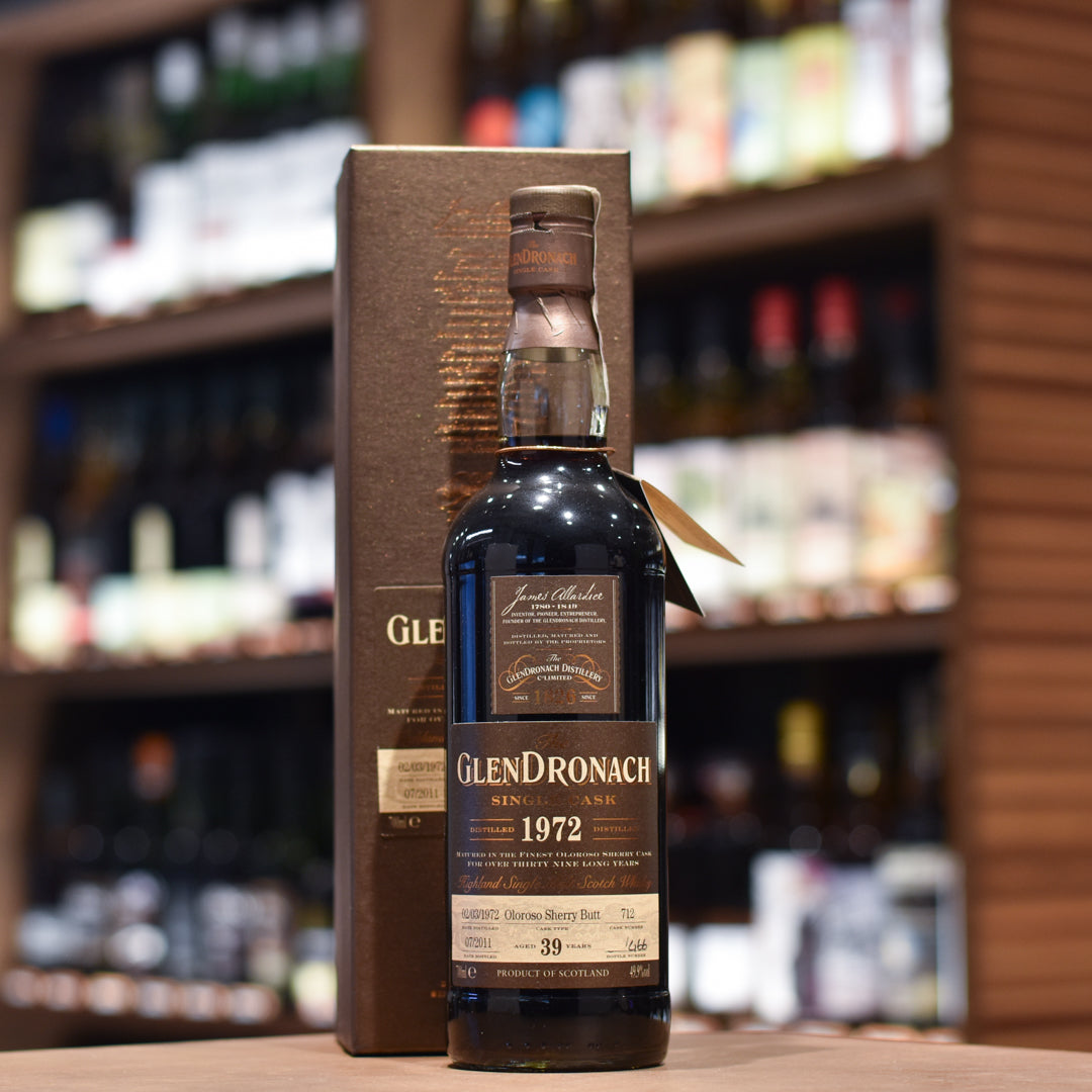 Glendronach 39 Year Old 1972 Batch 4 Cask 712