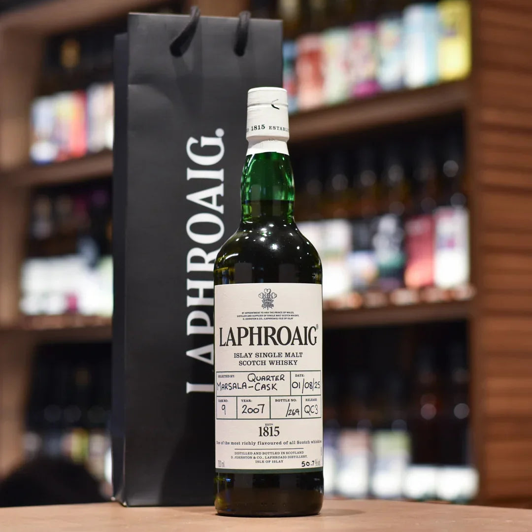 Laphroaig 18 Year Old 2007 Marsala Quarter Release QC3 Cask 9