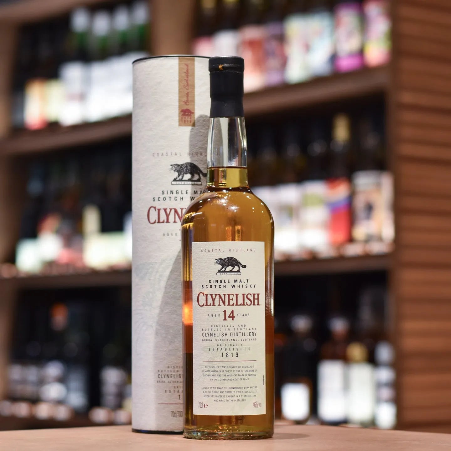 Clynelish 14 Year Old - Damaged Back Label - The Rare Malt