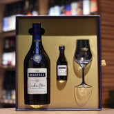 Martell Cordon Bleu Cognac with Miniature & Glass Set