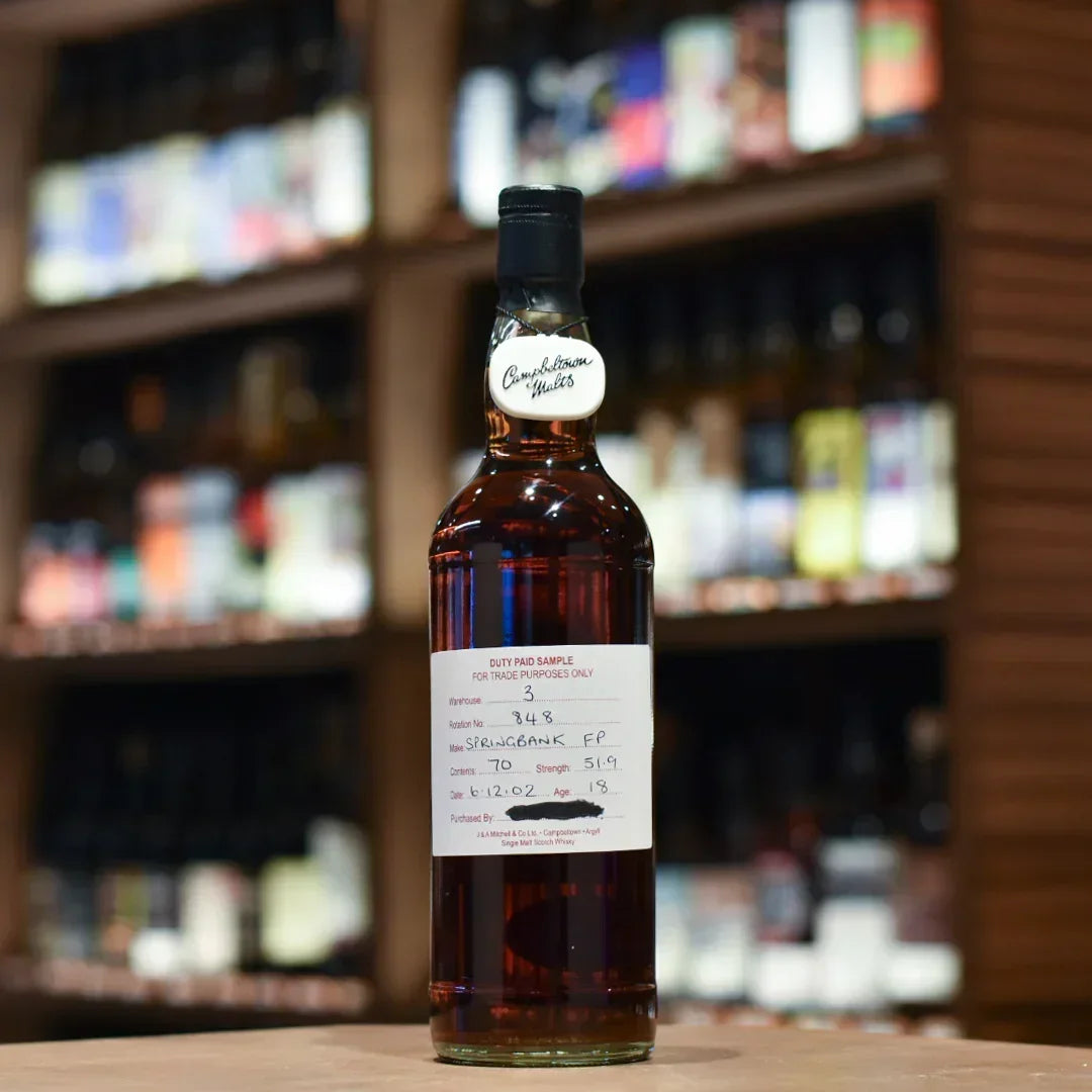 Springbank 18 Year Old 2002 Duty Paid Fresh Port Cask (51.9%)