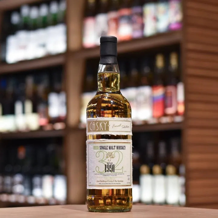 Casky - Irish (Cooley) 32 Year Old 1991 Casky's Finest Selection Cask 845 - The Rare Malt