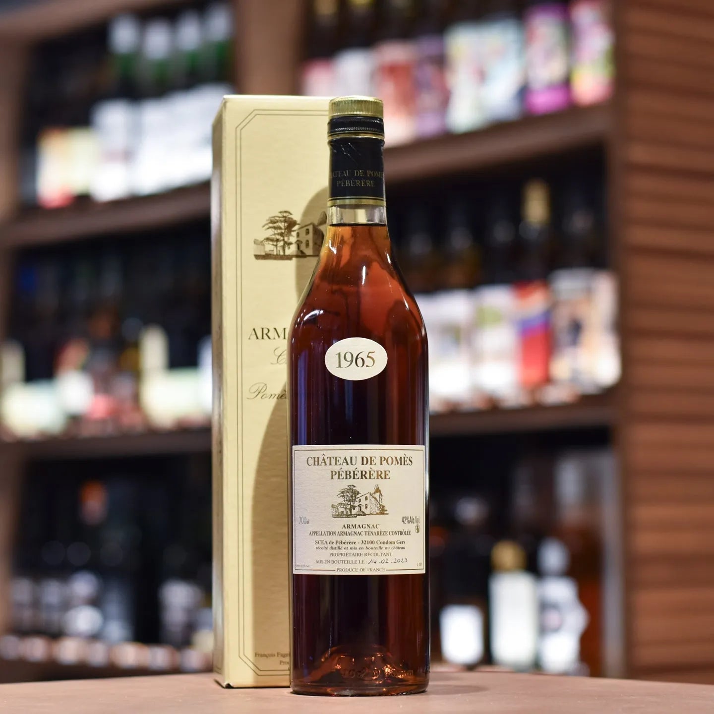 Chateau de Pomes Peberere 1965 - 2023 Armagnac - The Rare Malt