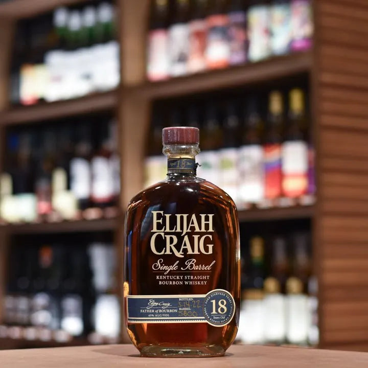 Elijah Craig 18 Year Old Single Barrel 5800 - The Rare Malt