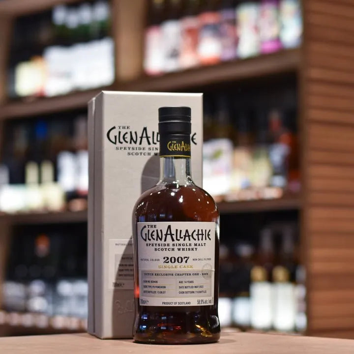 Glenallachie 14 Year Old 2007 Dutch Exclusive Chapter One Cask 804406 - The Rare Malt