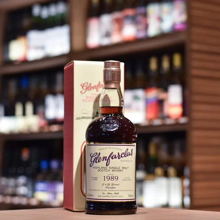 Glenfarclas 27 Year Old 1989 for Bar Main Malt and Bar Campbelltoun Loch Cask 13009 - The Rare Malt