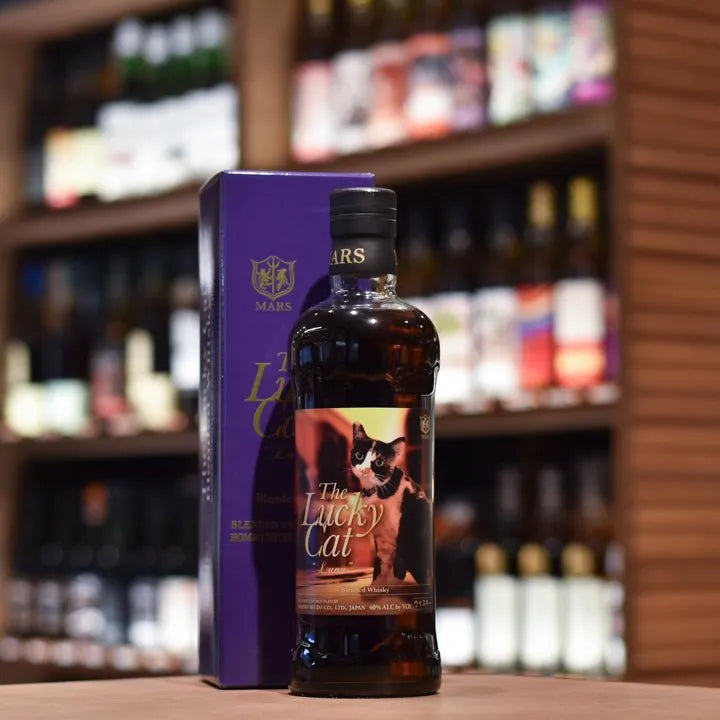 Mars Blended Whisky - The Lucky Cat Luna - The Rare Malt