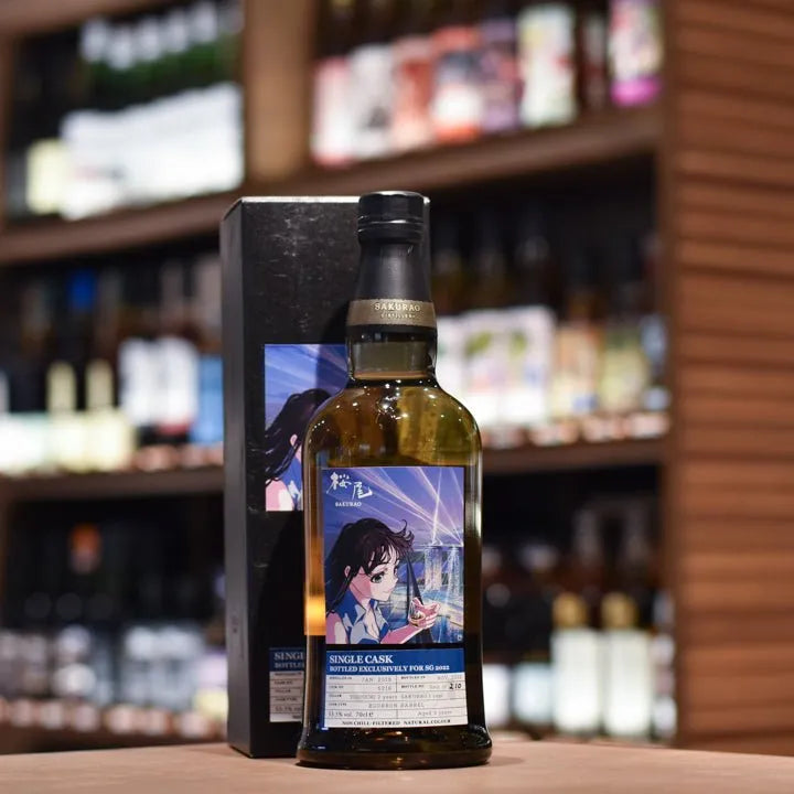 櫻尾 Sakurao 3 Year Old 2019 for Singapore Single Cask 5216 - The Rare Malt