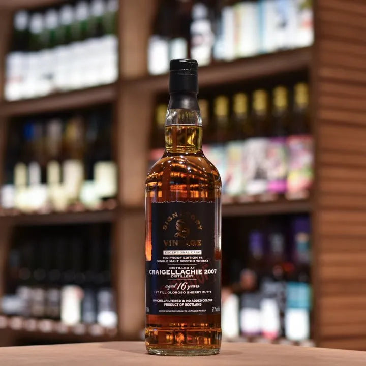 Signatory - Craigellachie 16 Year Old 2007 100 Proof Exceptional Cask - The Rare Malt