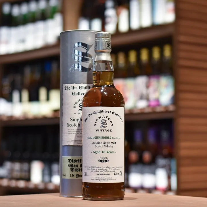 Signatory - Glenrothes 18 Year Old for Kirsch - The Rare Malt