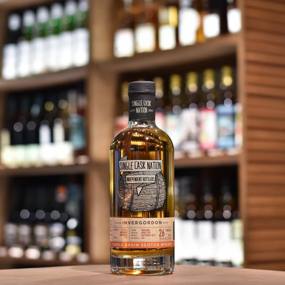 Single Cask Nation - Invergordon 26 Year Old 1997 Cask 82 - The Rare Malt