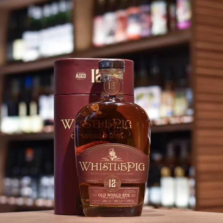 Whistlepig 12 Year Old Old World Wine Cask Finished Rye Whiskey - The Rare Malt