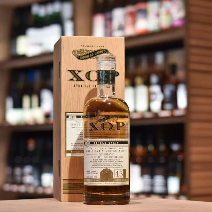 XOP - Carsebridge 45 Year Old 1976 Cask DL 15619 - The Rare Malt