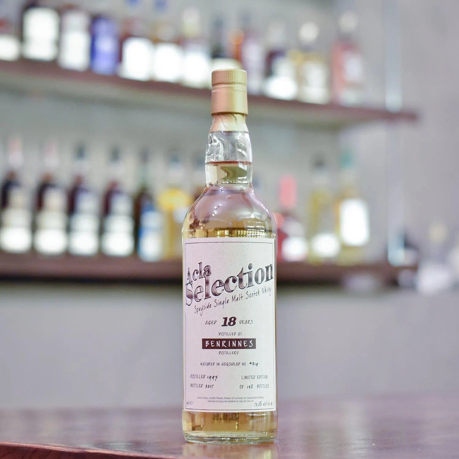 Acla Selection - Benrinnes 18 Year Old 1997 Cask 819 - The Rare Malt