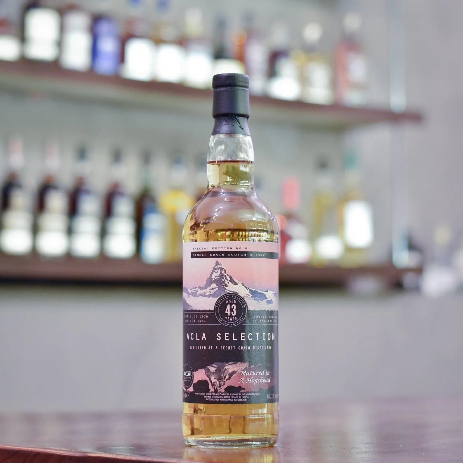 Acla Selection - Secret Lowland (Cameronbridge) 43 Year Old 1976 Special Edition No.9 - The Rare Malt
