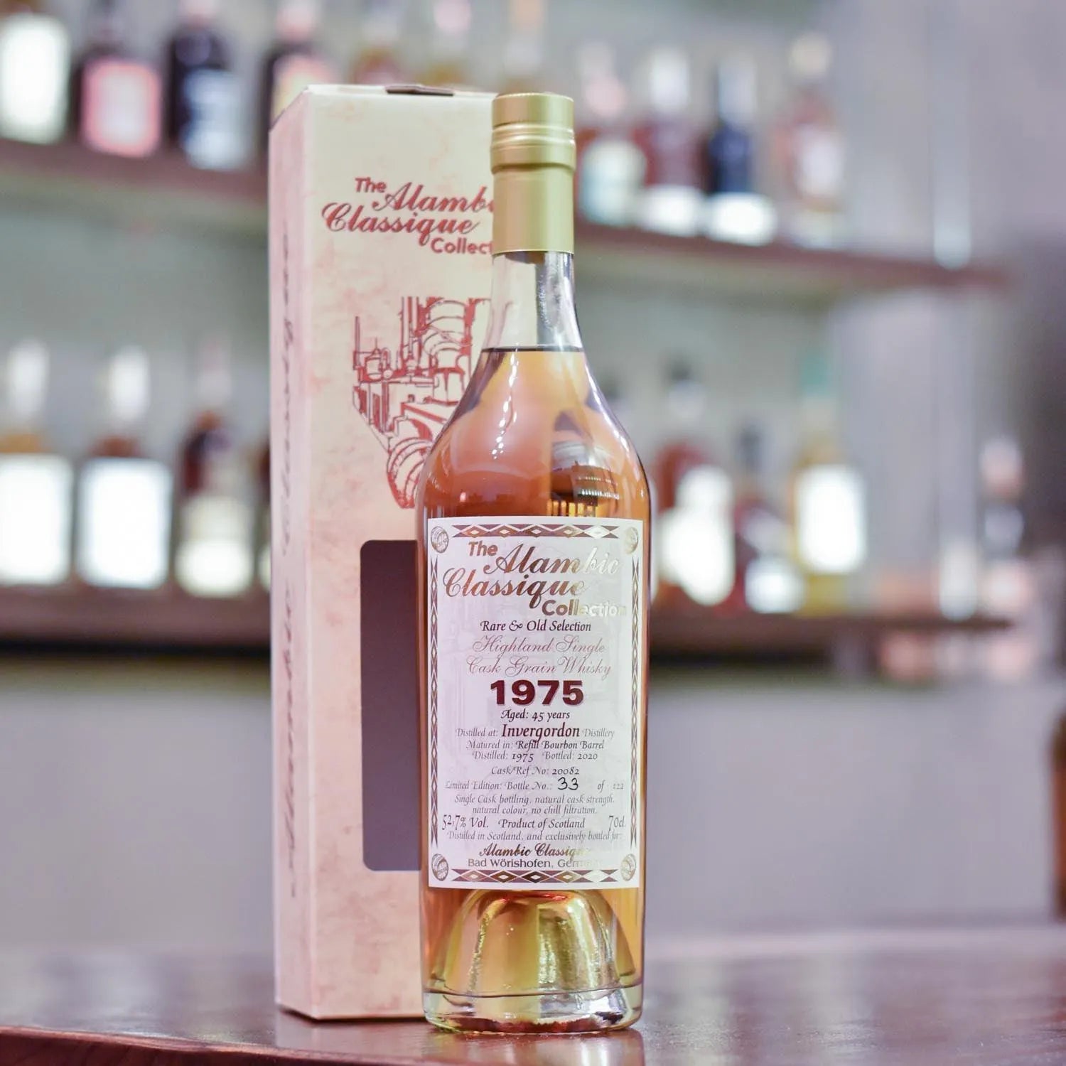 Alambic Classique - Invergordon 45 Year Old 1975 Cask 20082 - The Rare Malt