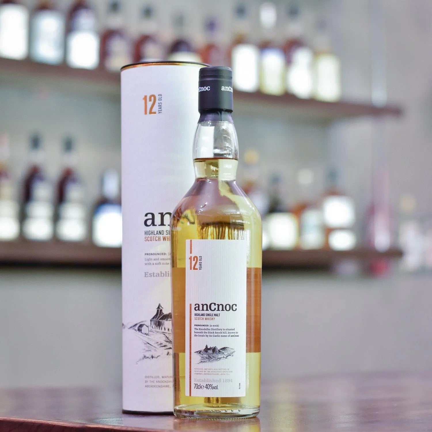 AnCnoc 12 Year Old - The Rare Malt