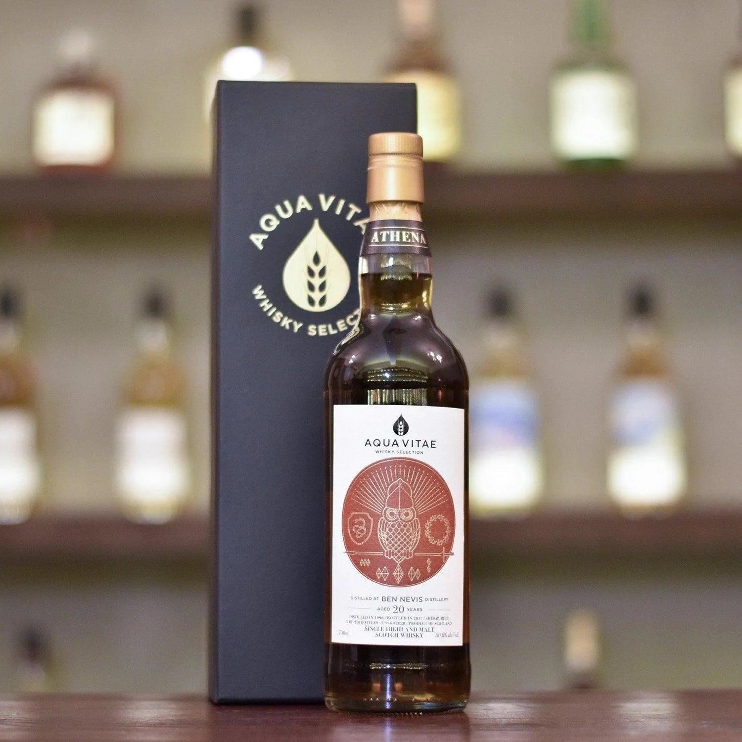 Aqua Vitae - Ben Nevis 20 Year Old 1996 Athena - The Rare Malt