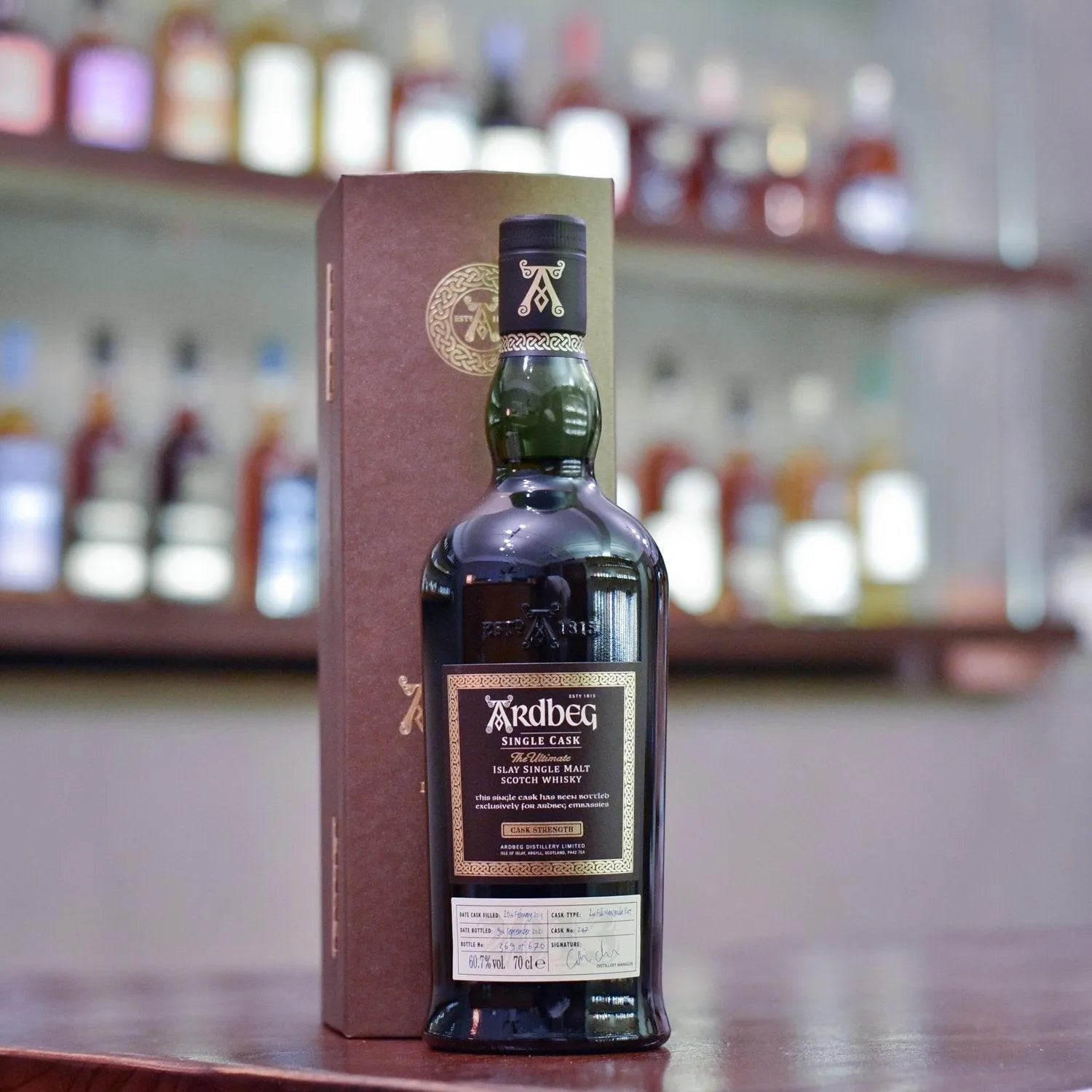 Ardbeg 8 Year Old 2013 Single Cask 247 - The Rare Malt