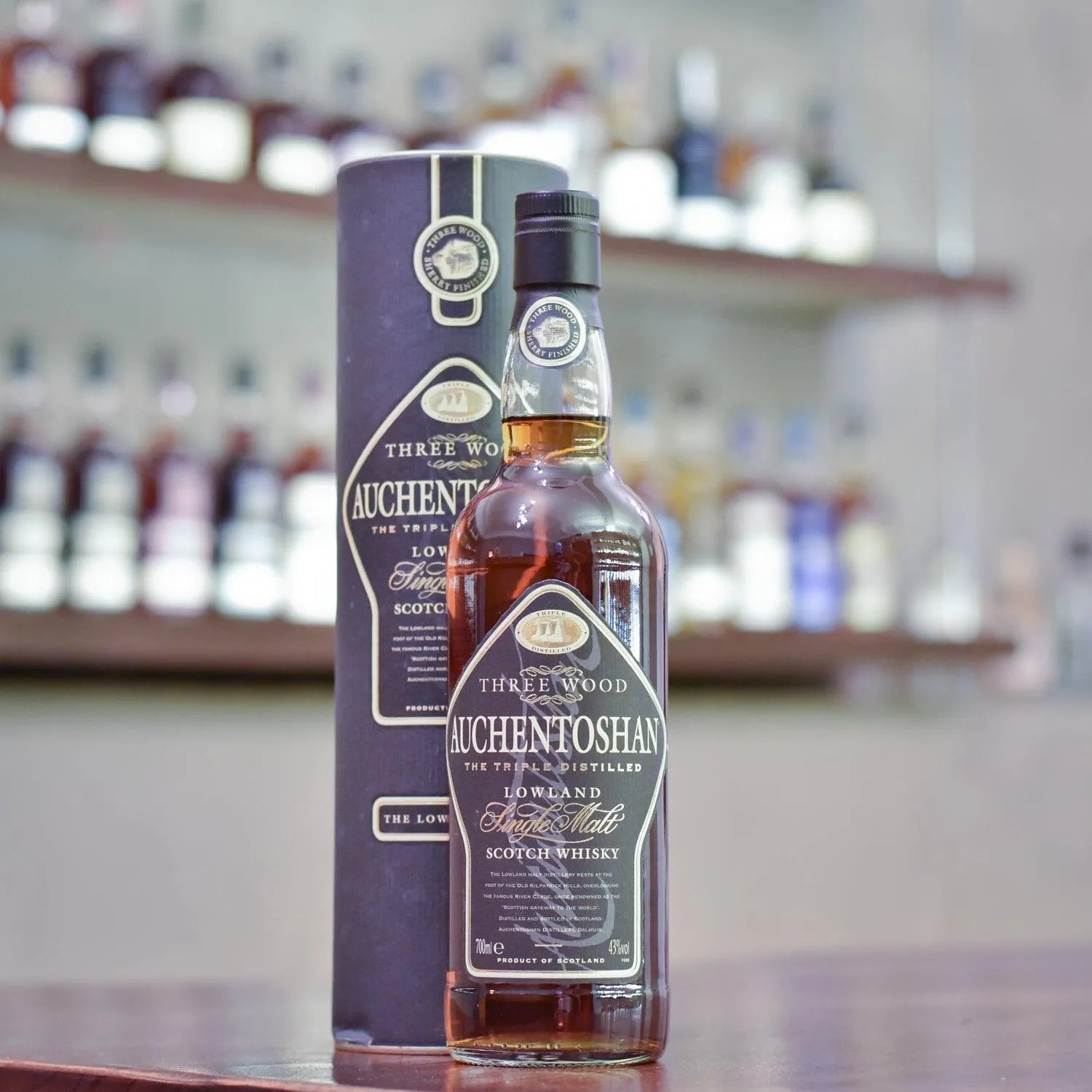 Auchentoshan Three Wood - 1990s Bottling - The Rare Malt