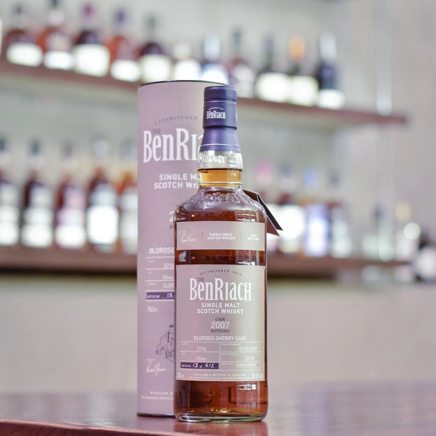 Benriach 10 Year Old 2007 Batch 15 Cask 3236 - The Rare Malt