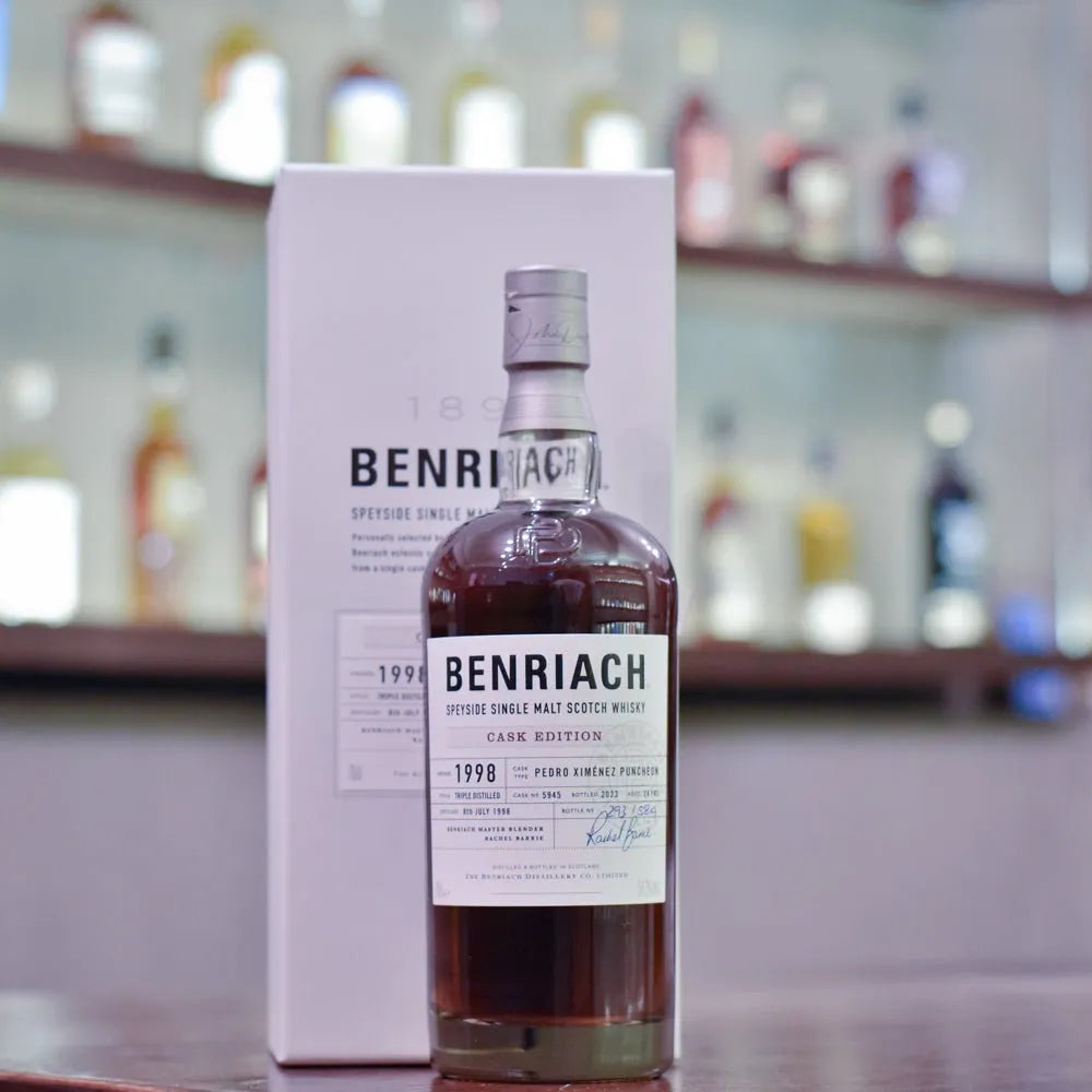 Benriach 24 Year Old 1998 PX Puncheon Cask 5945 - The Rare Malt