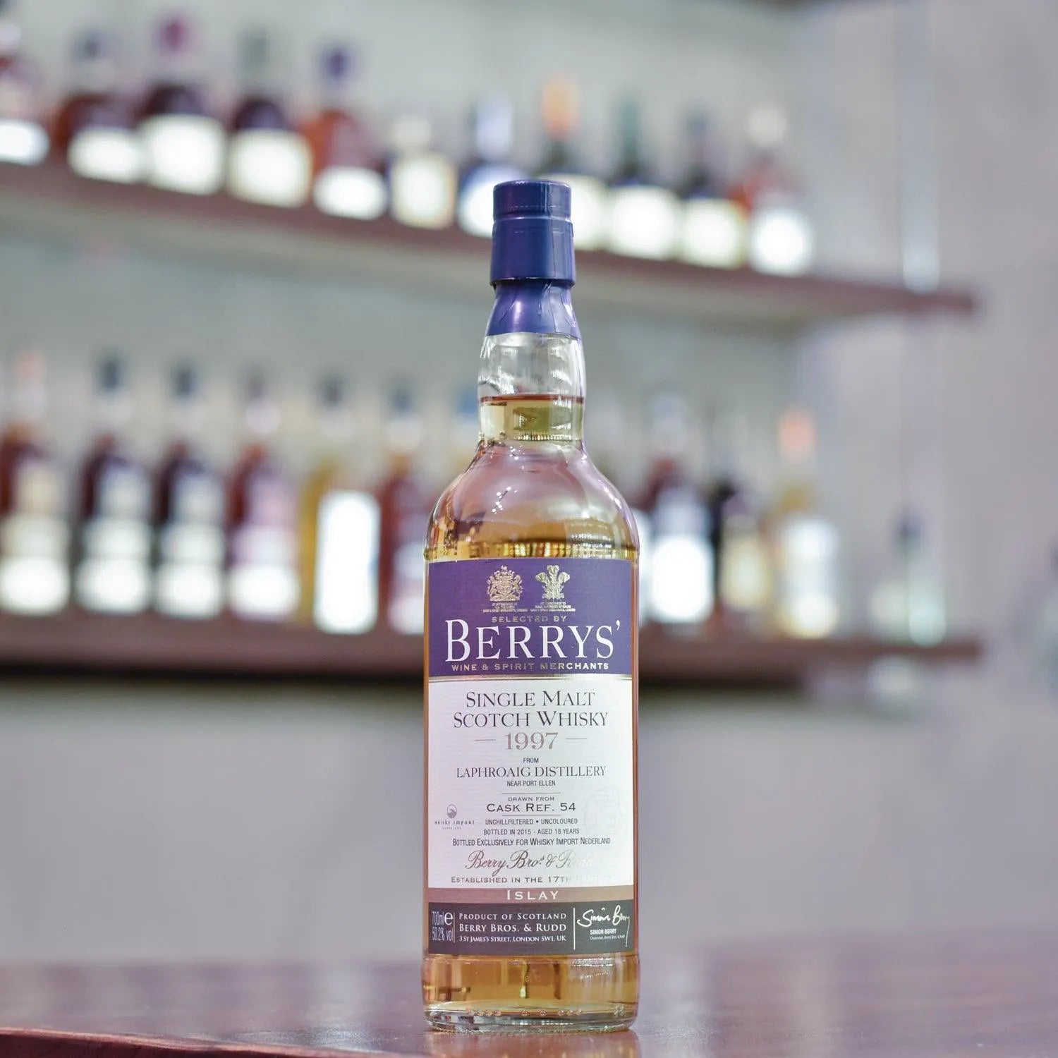Berry Bros. & Rudd - Laphroaig 17 Year Old 1997 for Whisky Import Nederland Cask 54 - The Rare Malt