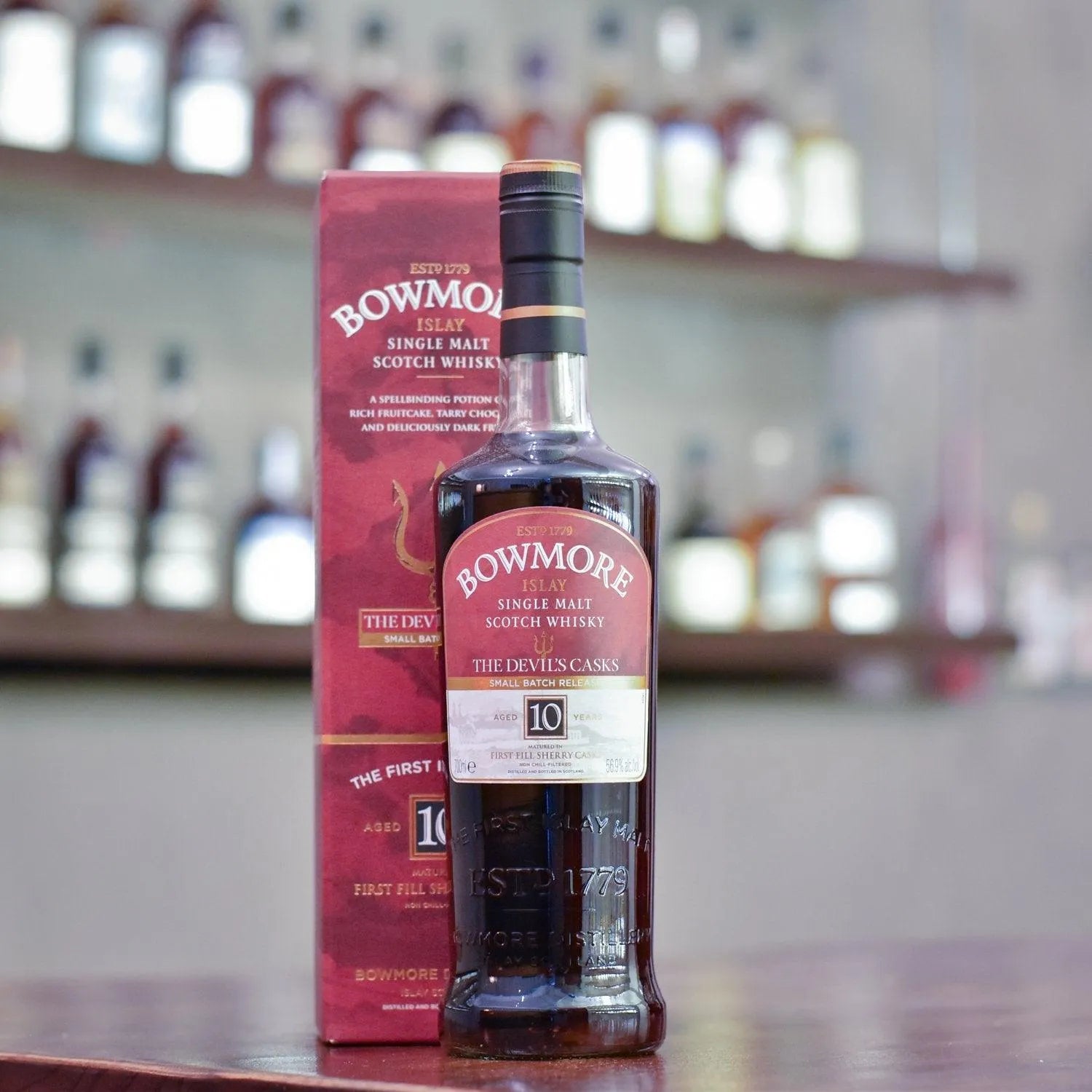 Bowmore 10 Year Old Devils Casks Batch 1 - The Rare Malt