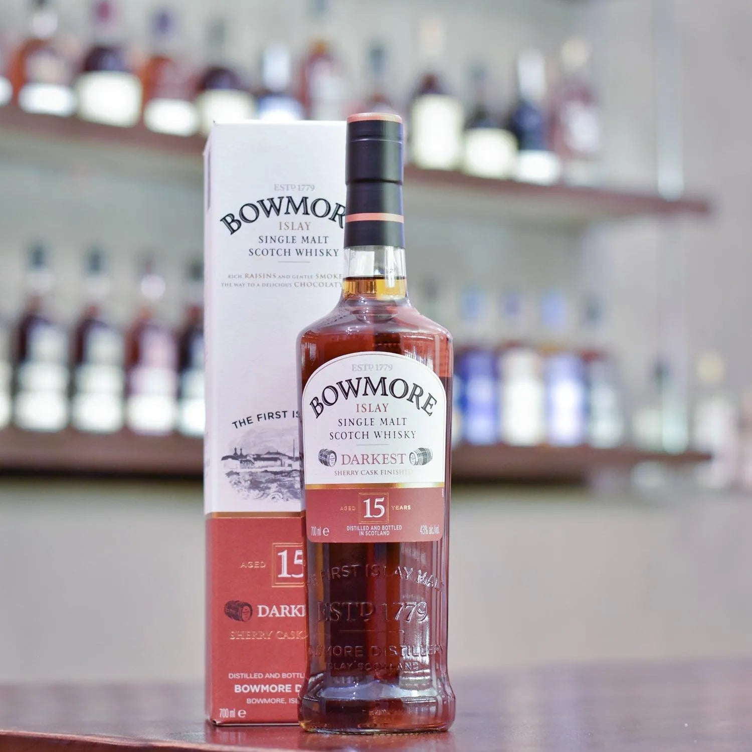 Bowmore 15 Year Old Darkest - The Rare Malt