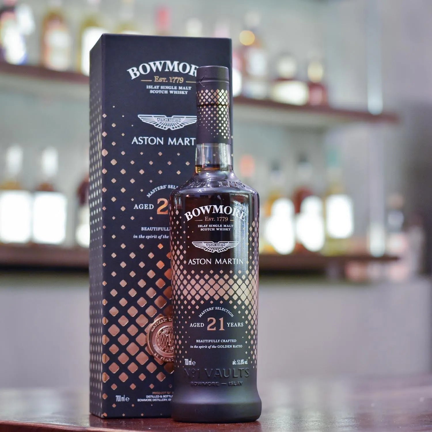 Bowmore 21 Year Old Aston Martin Master Selection - The Rare Malt