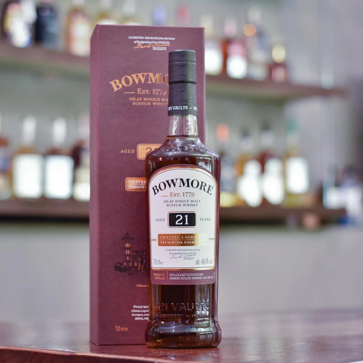 Bowmore 21 Year Old Chateau Lagrange French Oak Barriques - The Rare Malt