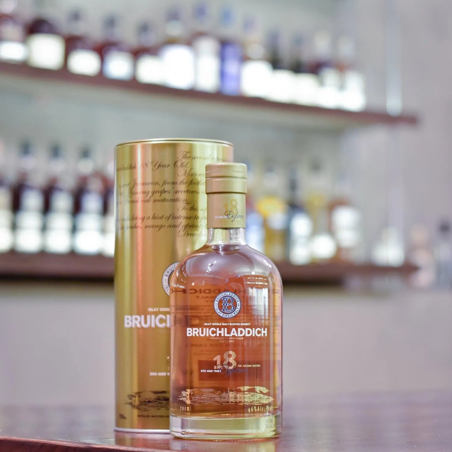 Bruichladdich 18 Year Old - 2000s Bottling - The Rare Malt