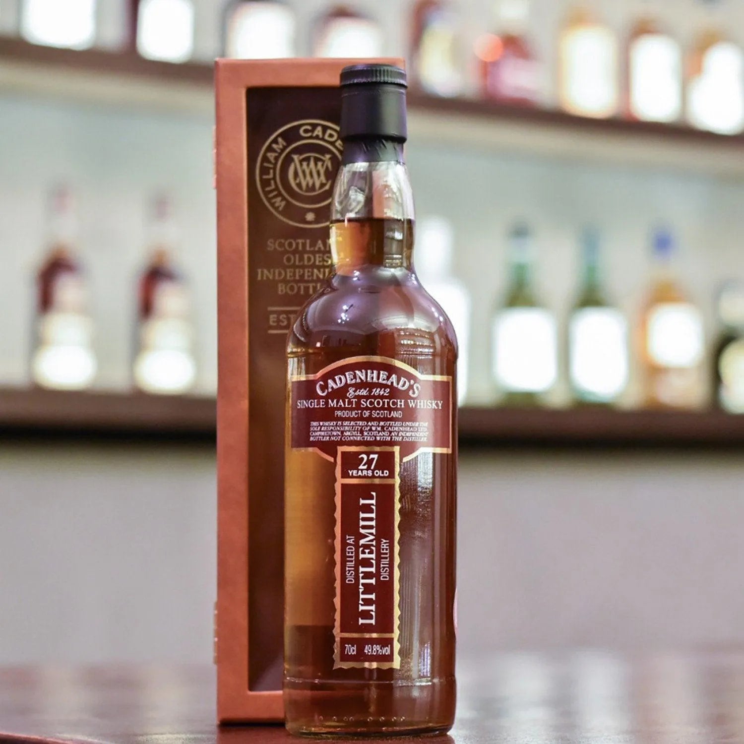 Cadenhead - Littlemill 27 Year Old 1992 Cask Strength - The Rare Malt