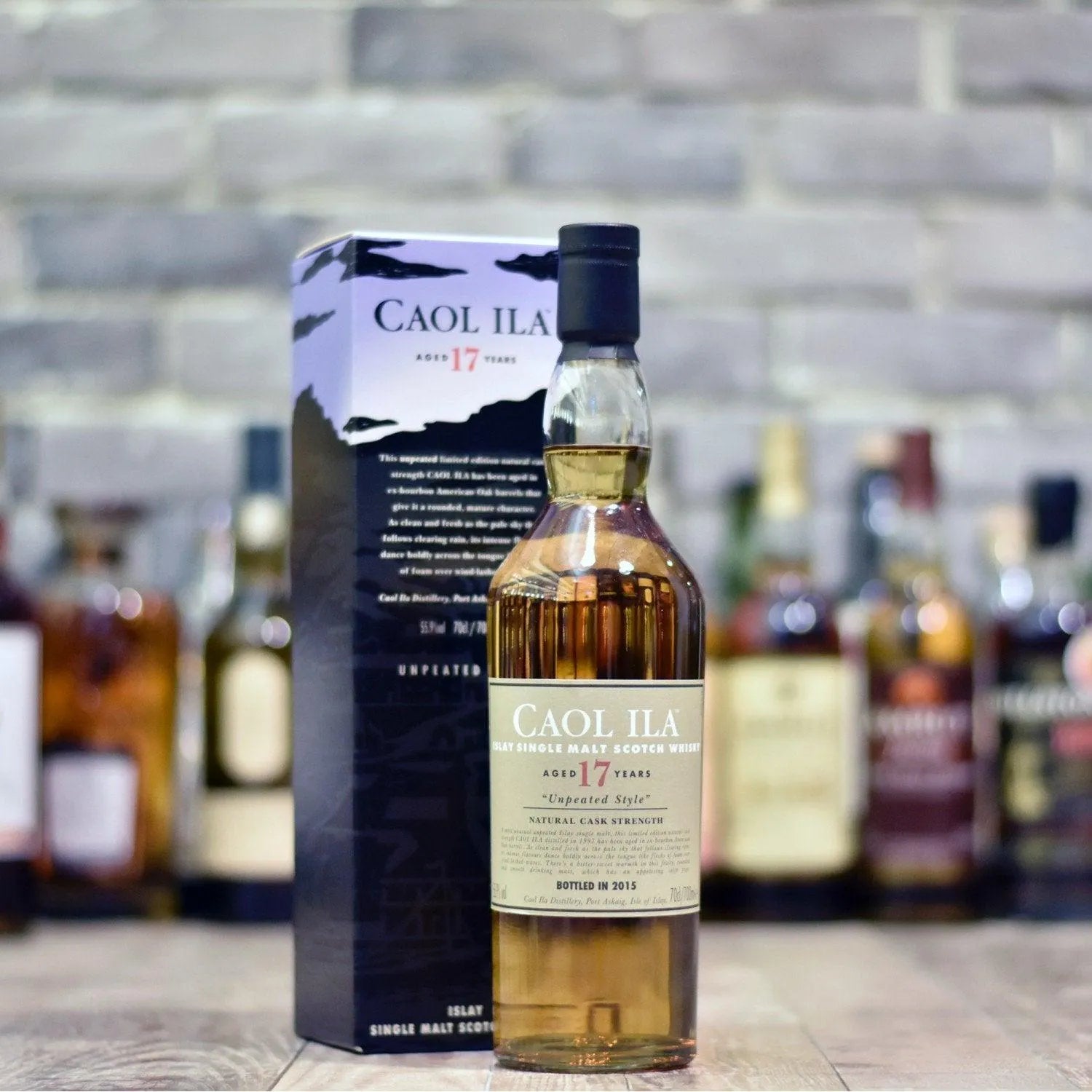 Caol Ila 17 Year Old Unpeated 2015 - The Rare Malt