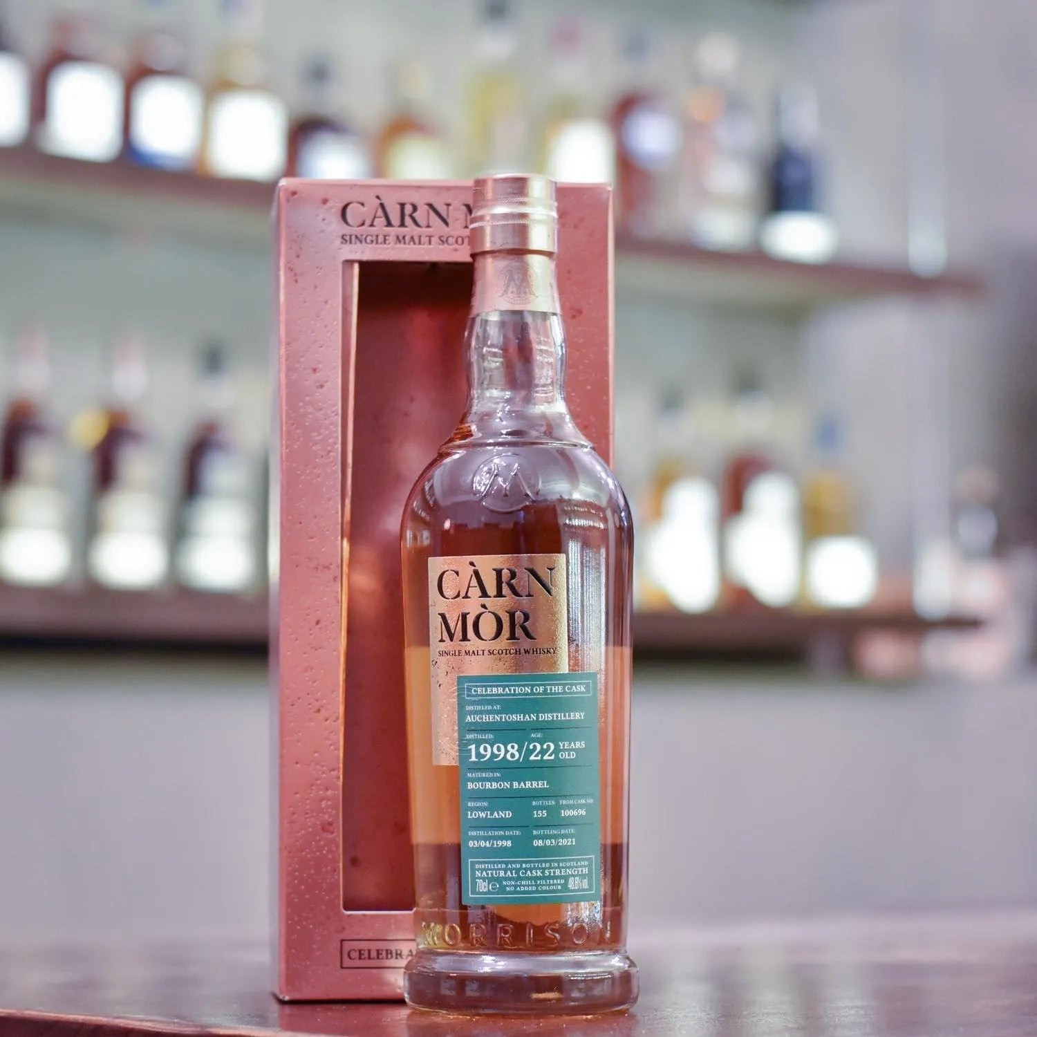Carn Mor - Auchentoshan 22 Year Old 1998 Cask 100696 - The Rare Malt