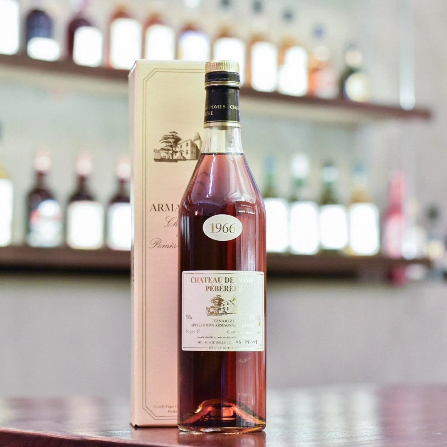 Chateau de Pomes Peberere 1966 - 2023 Armagnac - The Rare Malt