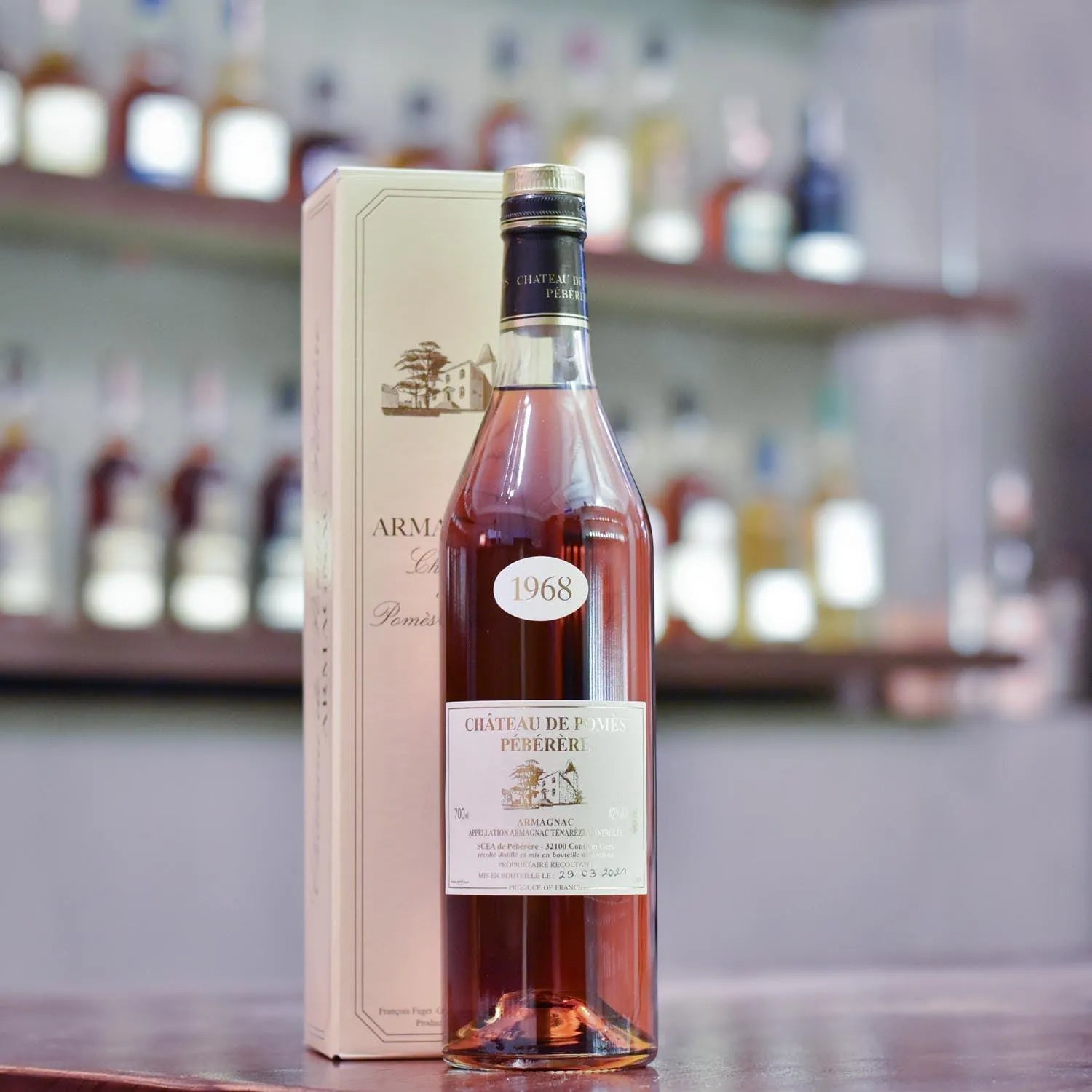 Chateau de Pomes Peberere 1968 - 2021 Armagnac - The Rare Malt