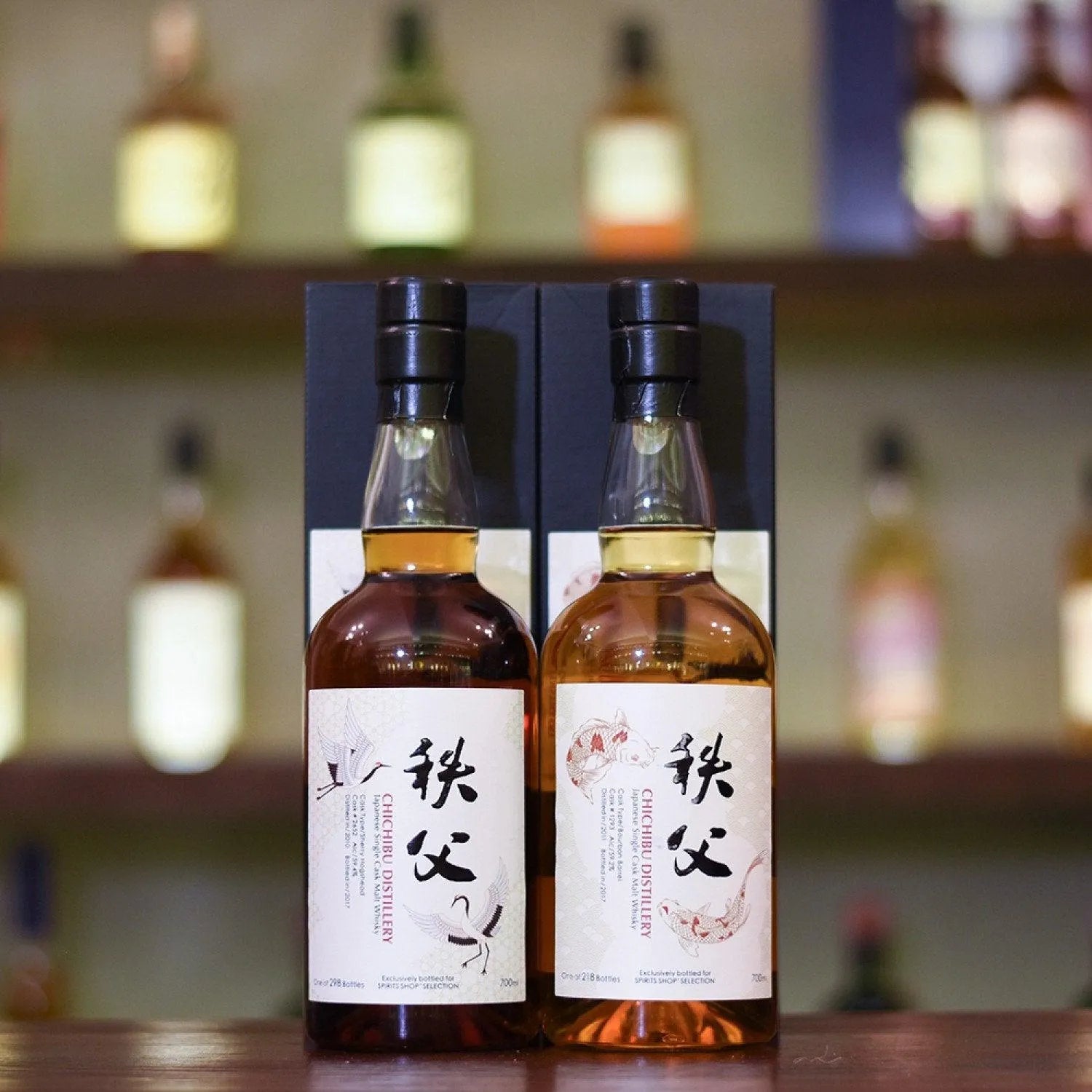 秩父 Chichibu 2010-2017 Bourbon Barrel/Sherry Hogshead for Spirit Shop Selection Cask 1293/2652 - The Rare Malt