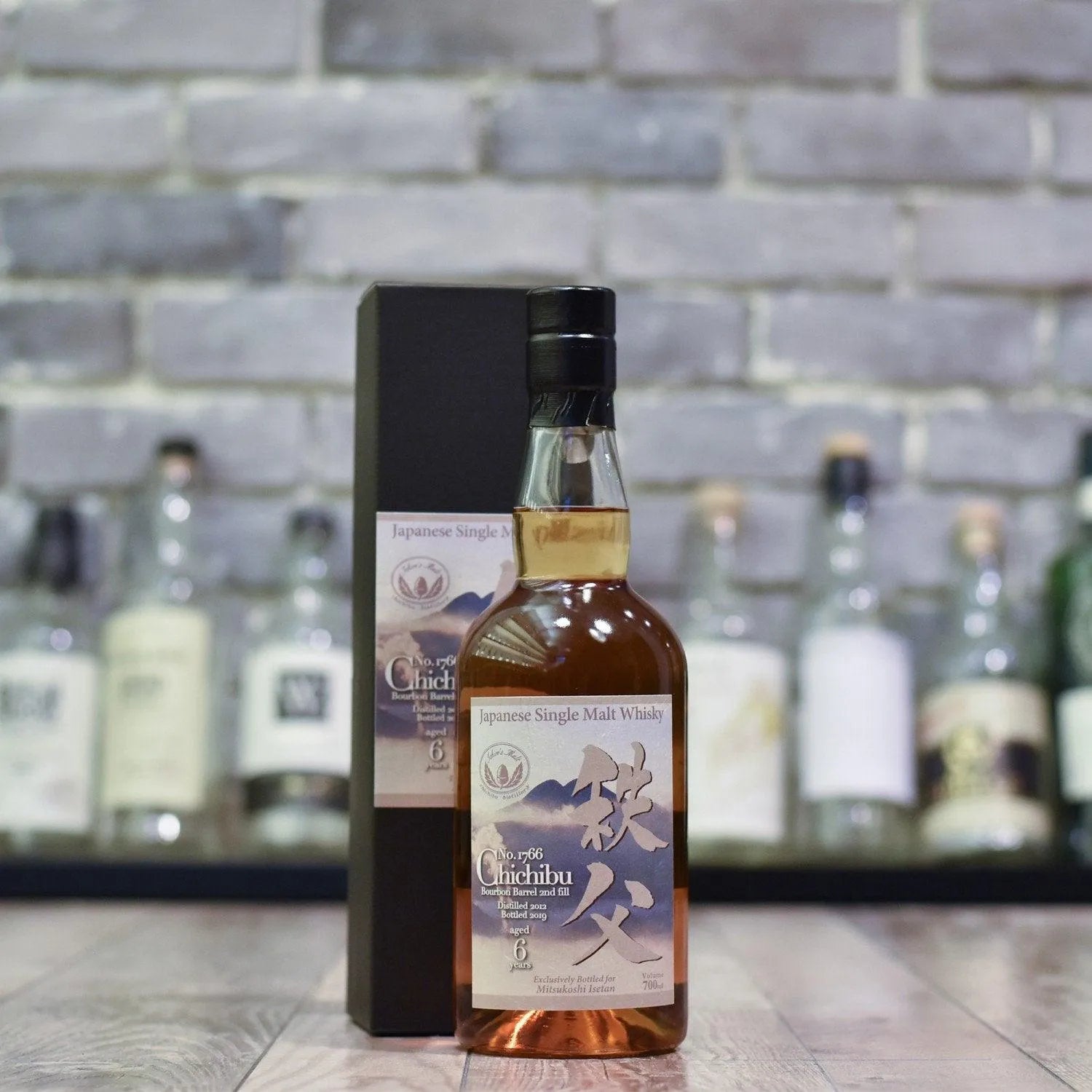 秩父 Chichibu 6 Year Old 2012 for Mitsukoshi Isetan Bourbon Barrel Cask 1766 - The Rare Malt
