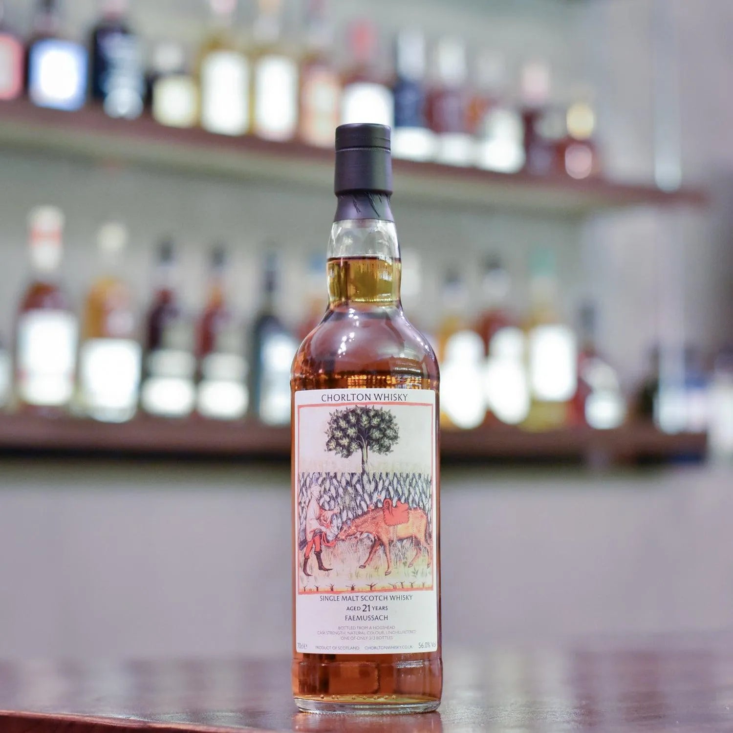 Chorlton Whisky - Faemussach (Benriach) 21 Year Old - The Rare Malt