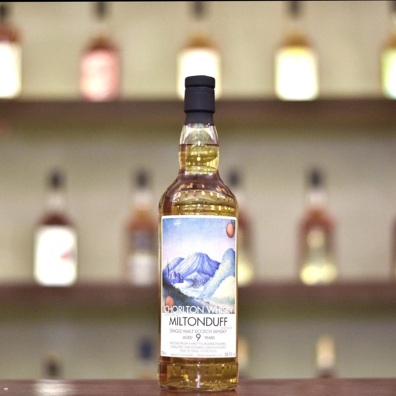 Chorlton Whisky - Miltonduff 9 Year Old - The Rare Malt