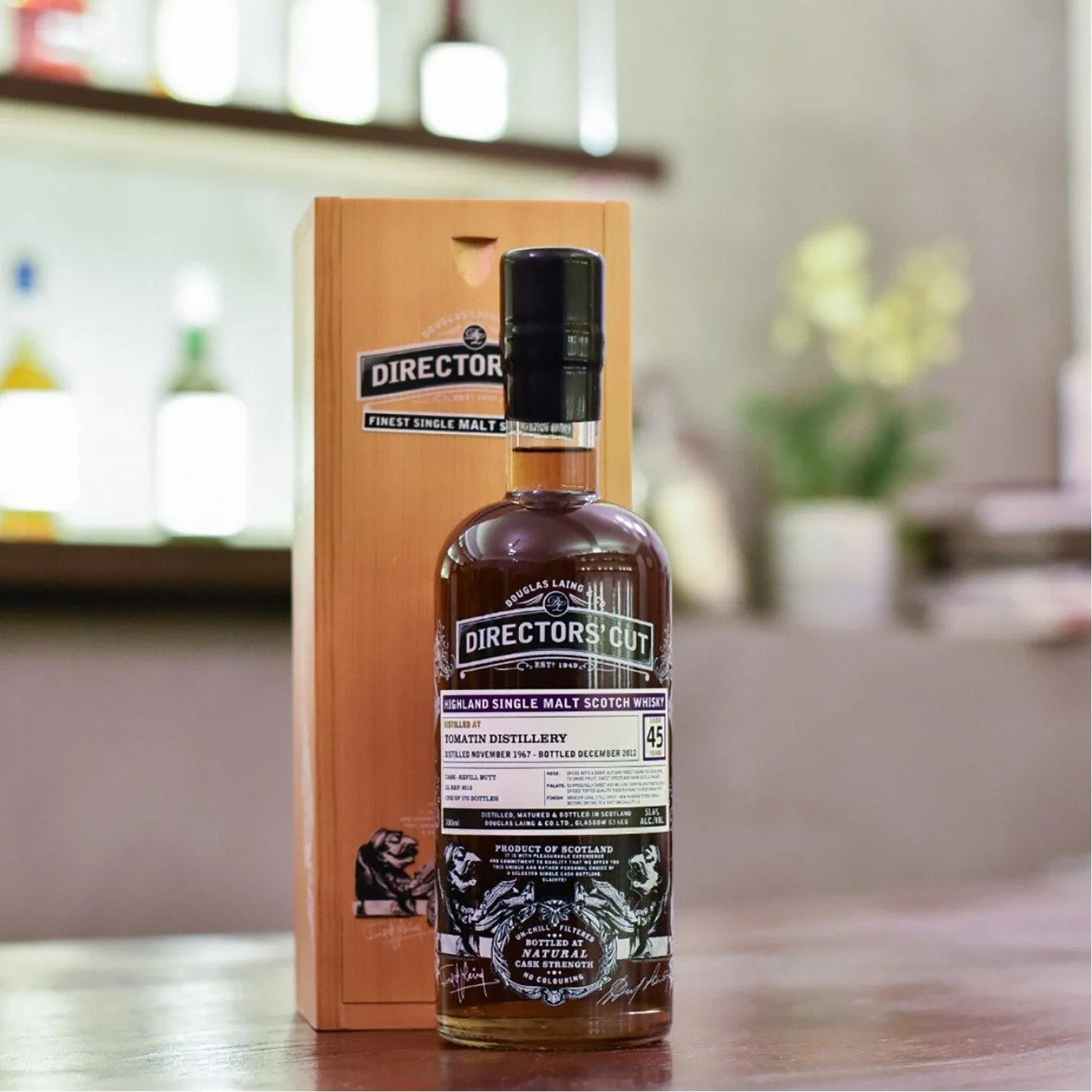 Director's Cut - Tomatin 45 Year Old 1967 Cask 9315 - The Rare Malt