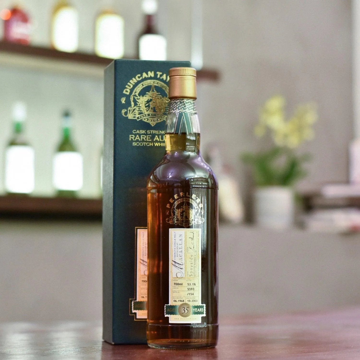 Duncan Taylor - Macallan 35 Year Old 1968 Rare Auld Cask 5593 - The Rare Malt
