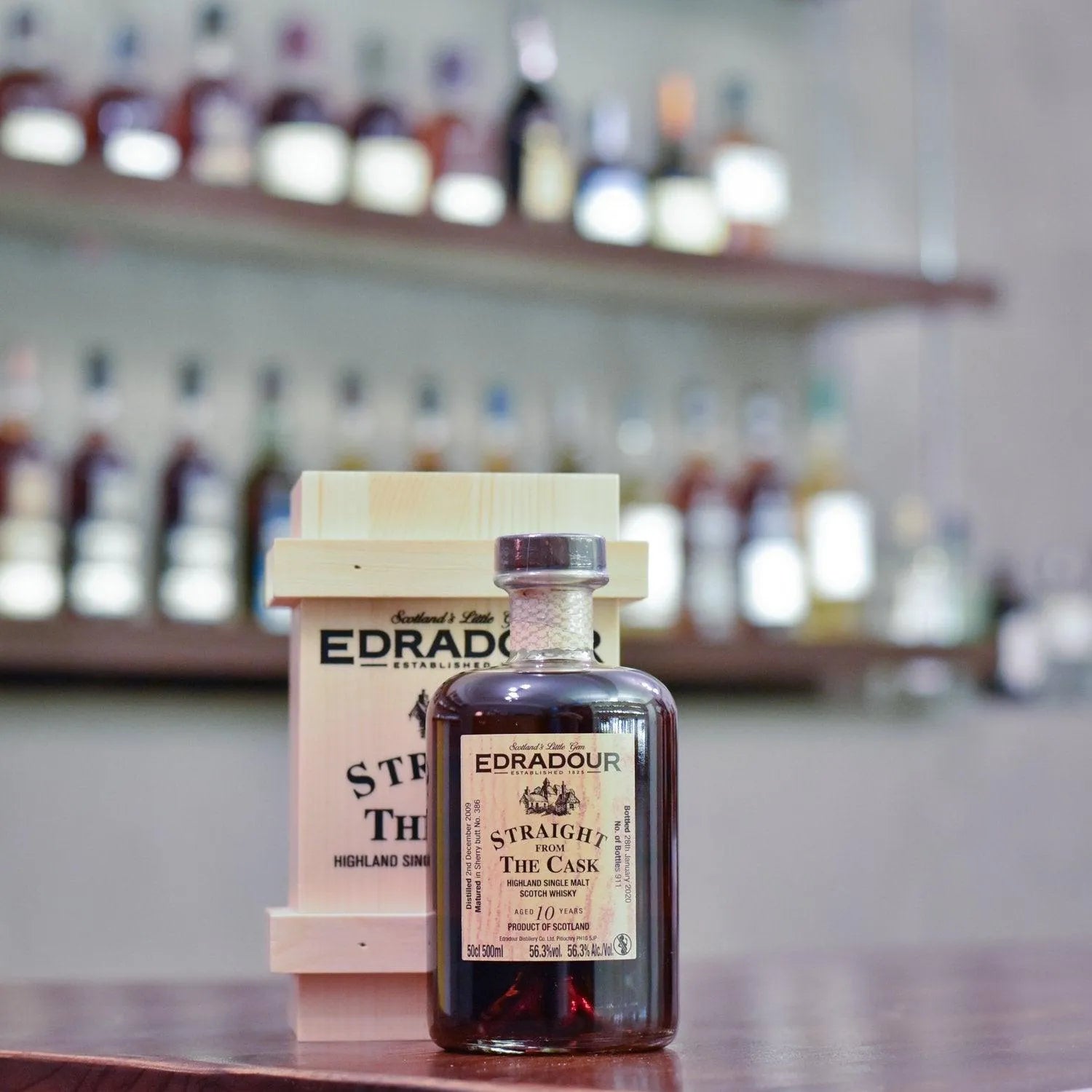 Edradour 10 Year Old 2010 Sherry Butt Cask 161 - The Rare Malt