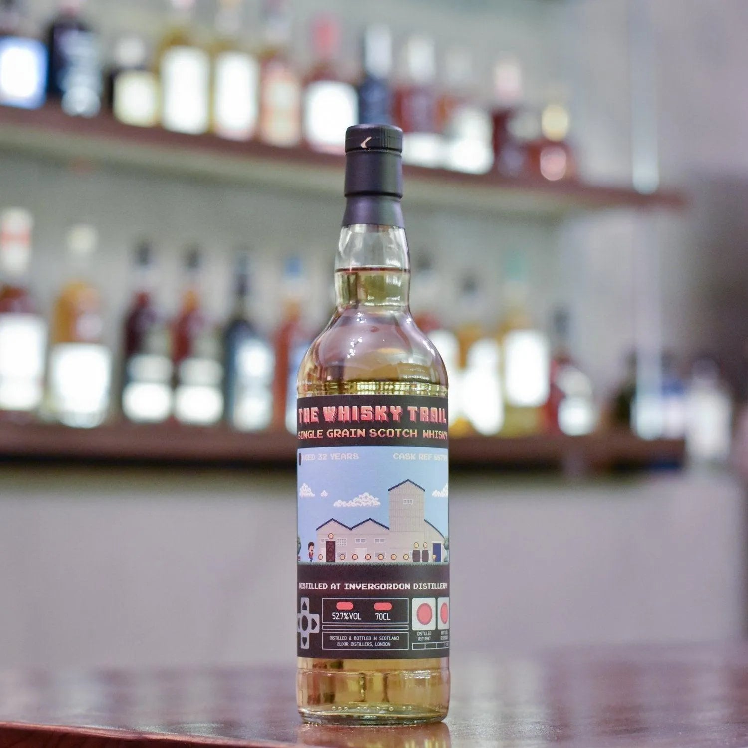 Elixir Distillers - Invergordon 32 Year Old 1987 The Whisky Trail Cask 88799 - The Rare Malt