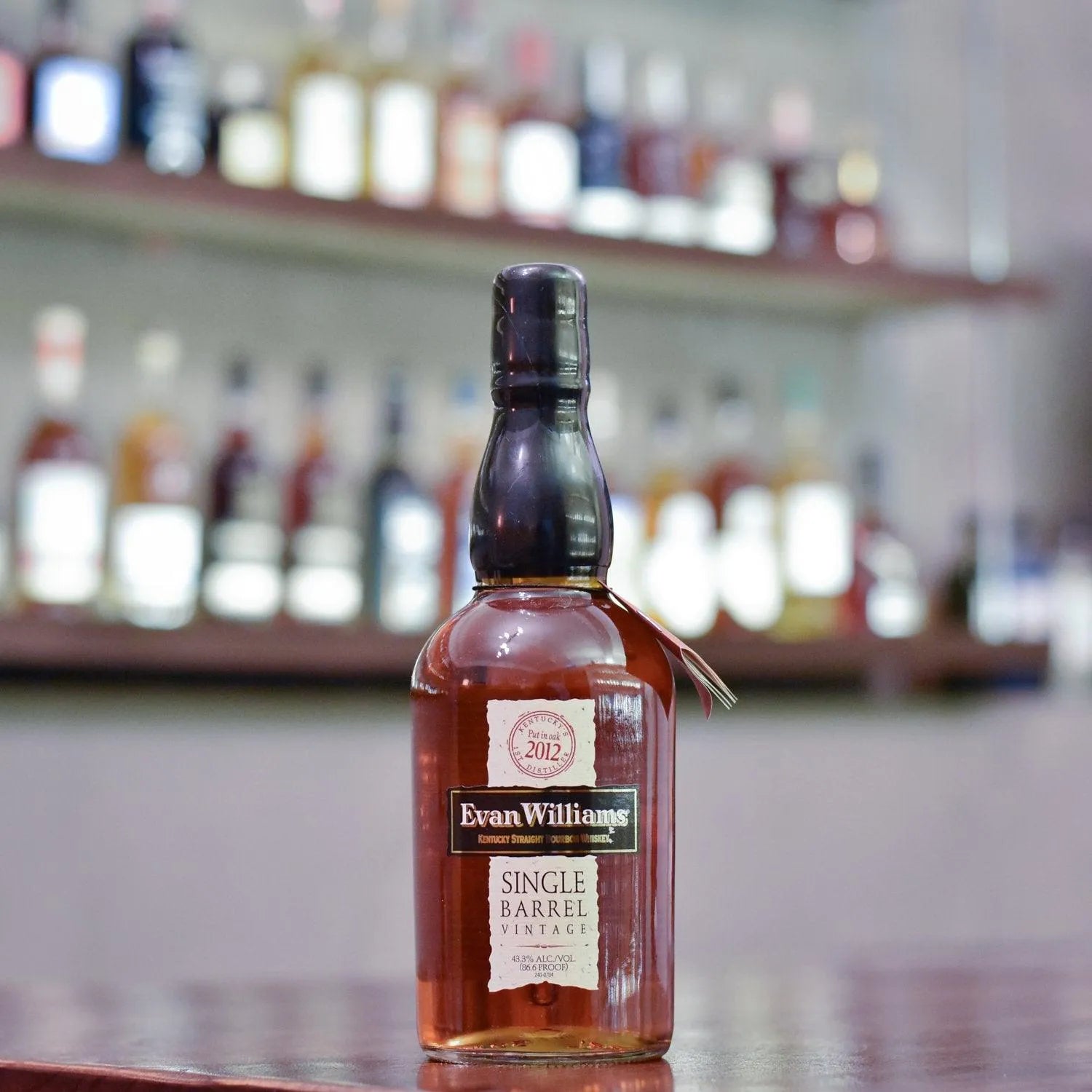 Evan Williams Single Barrel Vintage Bourbon Whiskey - The Rare Malt