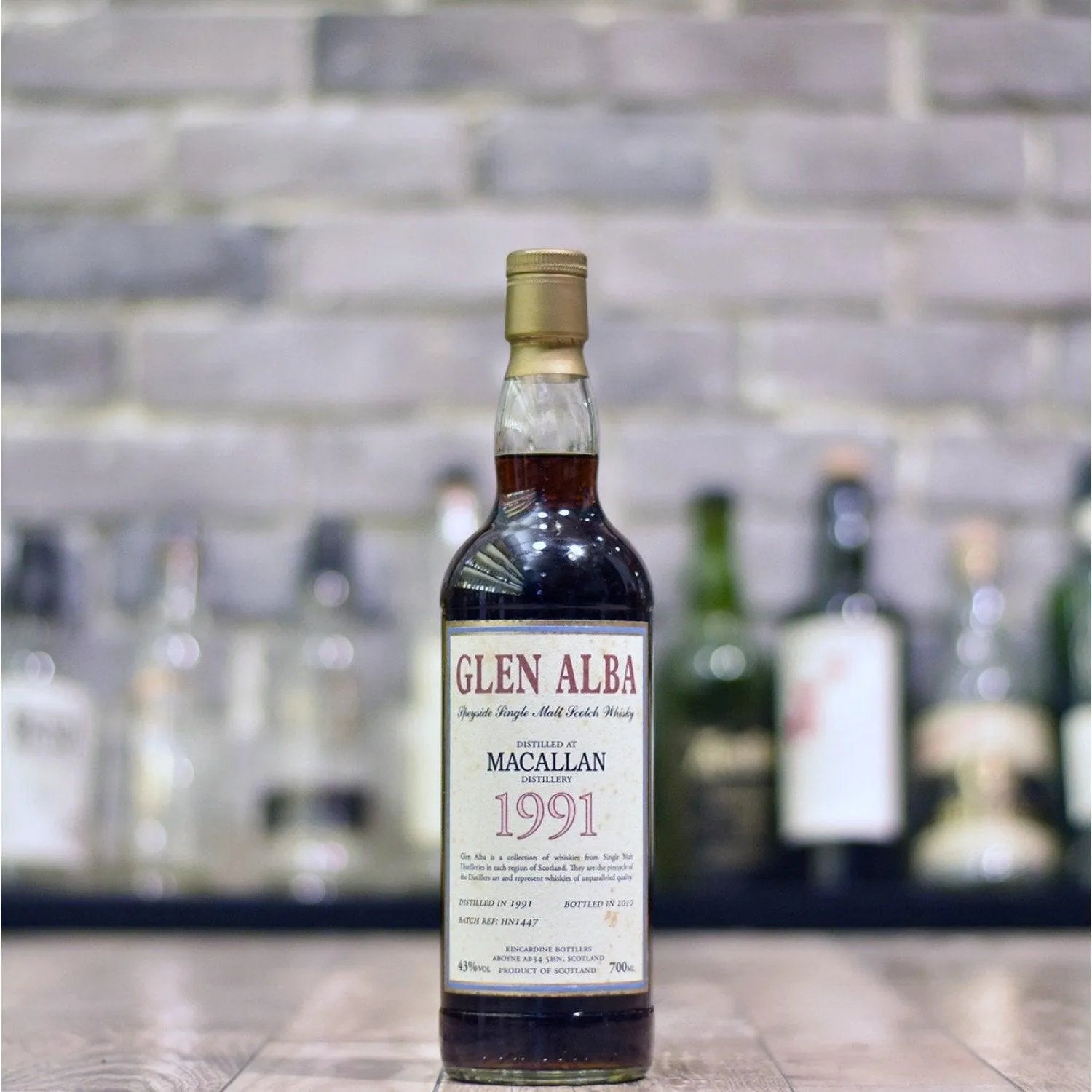 Glen Alba - Macallan 19 Year Old 1991 Batch HNI447 - The Rare Malt