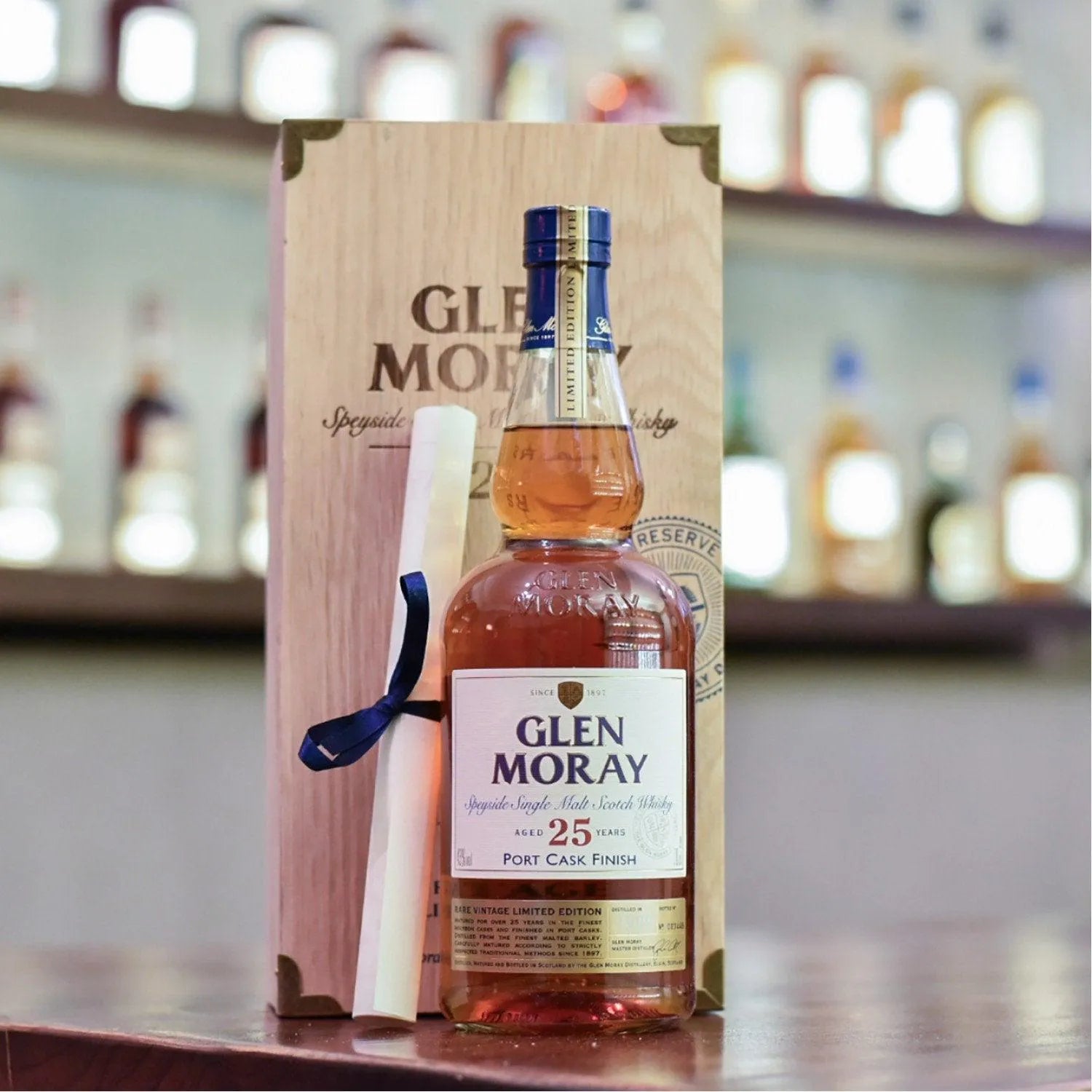 Glen Moray 25 Year Old 1988 Port Finish - The Rare Malt
