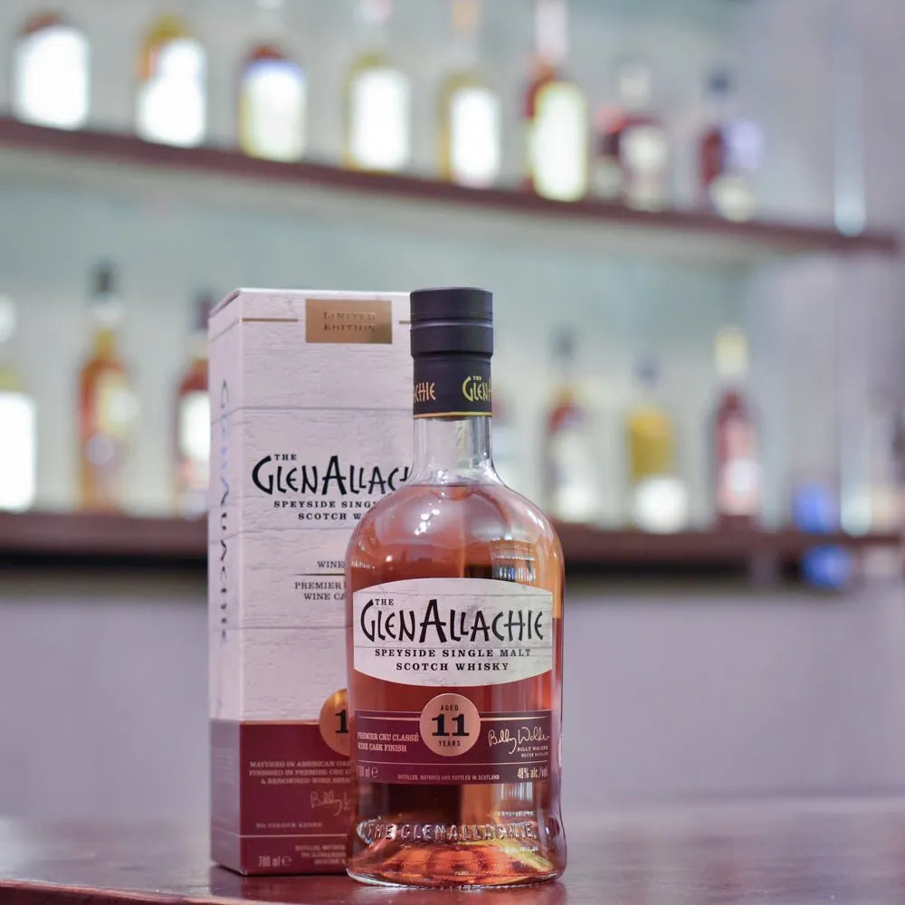 Glenallachie 11 Year Old Premier Cru Classe Wine Cask Finish - The Rare Malt